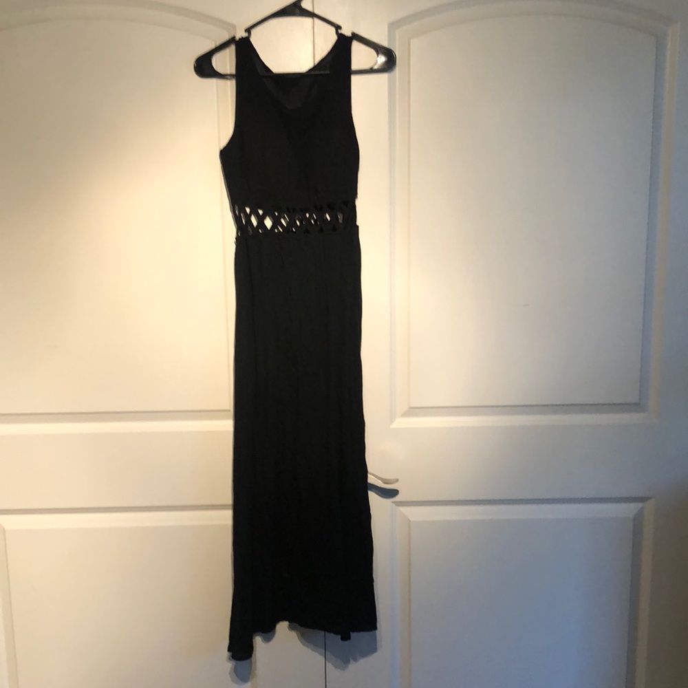 Sheer dress Cut out waist dress NWT